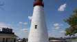 Lakeview Marina Lighthouse Gets Fresh Coat Of Paint