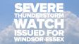 Severe Thunderstorm Watch Ended For Windsor Essex