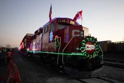 PHOTOS: Canadian Pacific Holiday Train Rolls Into Windsor