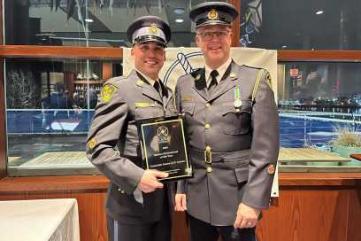 Essex County OPP Officer Wins National Award