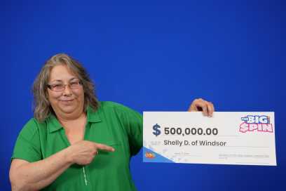 Windsor Resident Celebrates $500,000 Win With The Big Spin