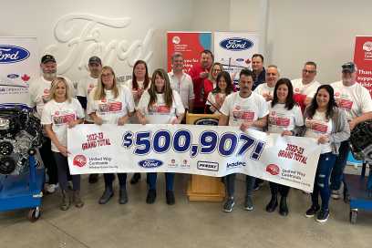 Ford Windsor Team Raises $500,907 For United Way