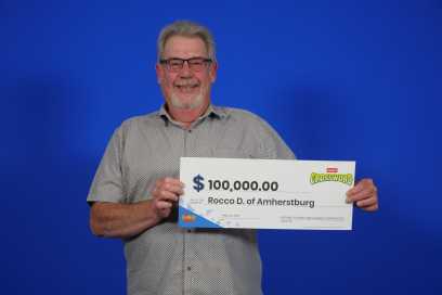 Amherstburg Resident Wins $100,000 With Instant Crossword Tripler