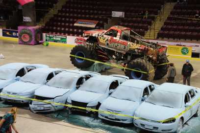 PHOTOS: Monster Trucks Roar In To WFCU Centre