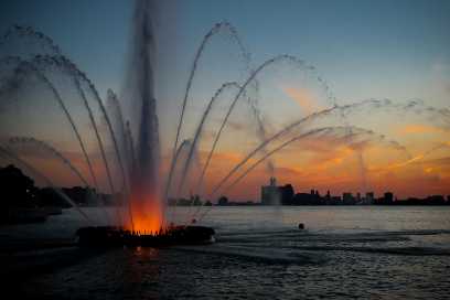 Original Peace Fountain Leaves The River For Good On Friday