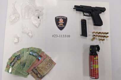 Suspect Arrested After Gun And Drugs Seized
