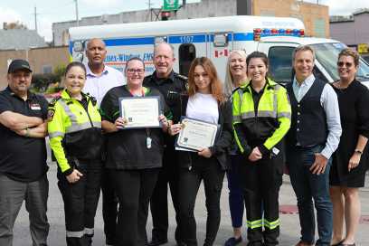 Convenience Store Employees Recognized For Providing First Aid
