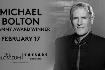 Michael Bolton Heads To The Colosseum Stage At Caesars Windsor
