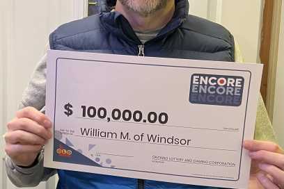 Windsor Resident Celebrating $100,000 Encore Win