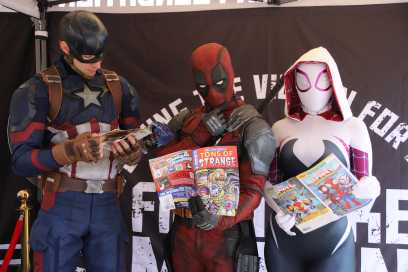 PHOTOS: Free Comic Book Day Festivities Take Over City