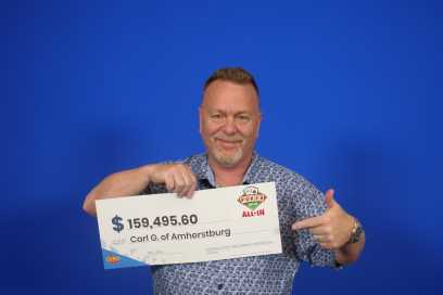Amherstburg Resident Antes Up To Win $159,495 With Poker Lotto All In