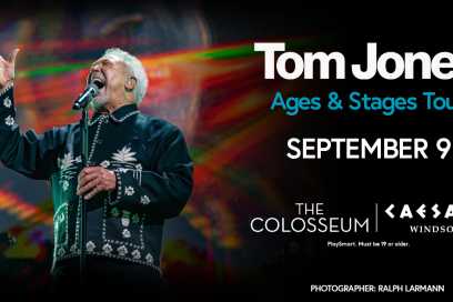 The Legendary Tom Jones Plays The Colosseum Stage This September