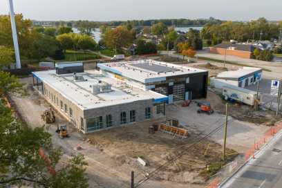 New LaSalle Fire Hall Almost Complete