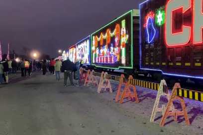 Holiday Train Visits Windsor