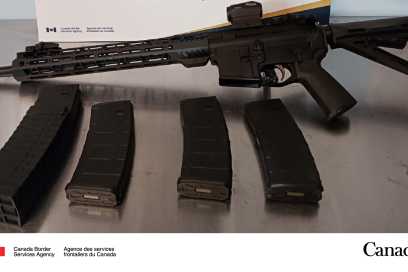 Semi-Automatic Rifle Seized At The Bridge