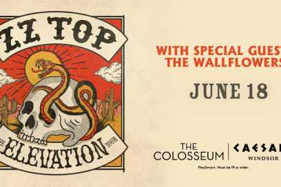 ZZ Top Set To Electrify The Colosseum Stage