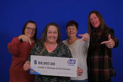 Group Of Four From Essex Win $88,907 With Lotto 6/49