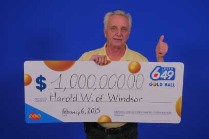 Windsor Resident Wins $1 Million In Lotto 6/49 Gold Ball Draw