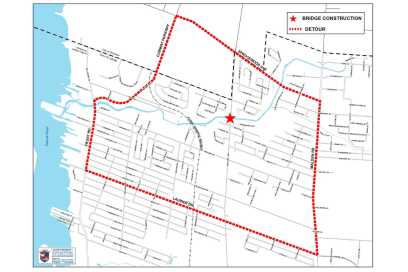 LaSalle Construction Alert:  Matchett Road at Turkey Creek Bridge Rehabilitation