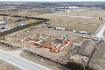 Construction Underway On New Fire Hall In Amherstburg