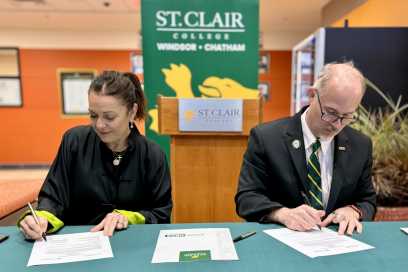 St. Clair College And Wayne State University Announce New Pathway Agreement In Health Sciences Fields