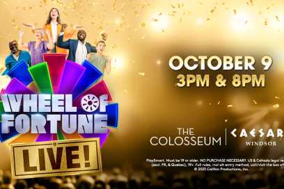 Wheel Of Fortune LIVE! 2025 Hits Caesars Windsor In October