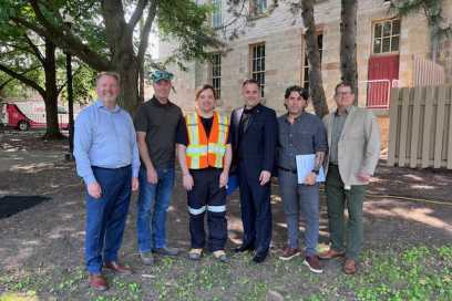 Partnership Continues To Keep Mackenzie Hall Grounds Looking Good