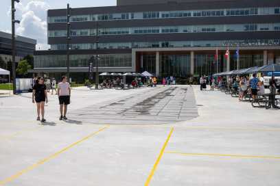 PHOTOS: New City Hall Square Unveiled With All Day Party