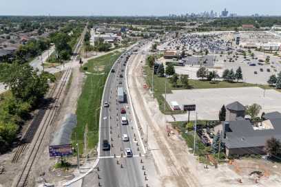 PHOTOS:  Howard Avenue And Division Road Construction Continues