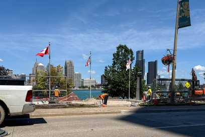 Improvements Underway To Dieppe Gardens Memorial Lookout Area