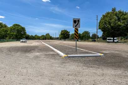 Ford Test Track Park North Parking Lot Improvements Complete