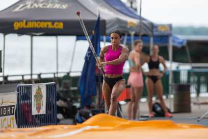 PHOTOS: Windsor Lancers Pole Vaulting Takes Over The Riverfront