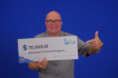 Leamington Resident Wins $70,669 With Lotto Max