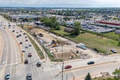 New East Windsor Transit Terminal Construction Underway