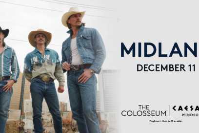 Grammy Nominated Country Trio Midland Takes The Colosseum Stage