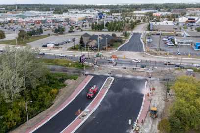 PHOTOS: Howard Avenue And Division Road Construction Enters Final Months