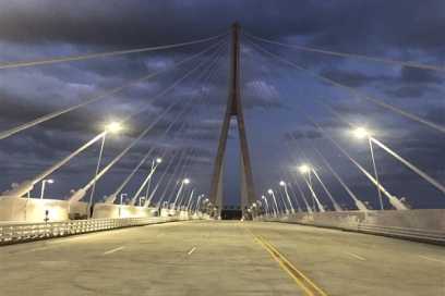 Light Testing Begins On New Bridge