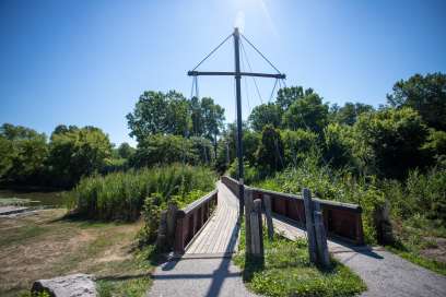 Pirate Bridge Closed For The Winter