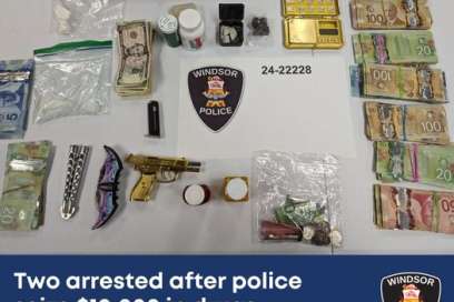 Two Arrested After Police Seize $10,000 In Drugs