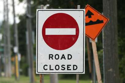 Road Closure Alert: Renaud Line Road At The CP Tracks This Week