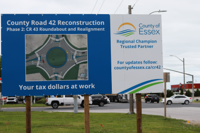 Roundabout Construction On County Road 42 Starts Monday