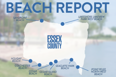 Weekend Beach Report:  One Beach Closed
