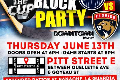 Downtown Windsor To Host The Cup Block Viewing Party For Game 3 Of The Stanley Cup