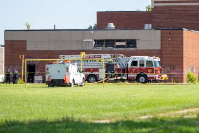 Fire At Former East Windsor School