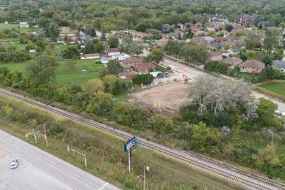 Howard Avenue Construction Continues