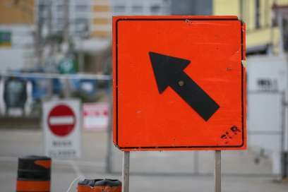 Watch For More Dougall Avenue Lane Restrictions