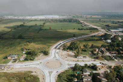 County Road 42 To Reopen Following Roundabout Completion