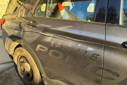 LaSalle Police Officers Unhurt After Collision With Impaired Driver