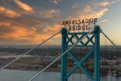 Ambassador Bridge Reopened