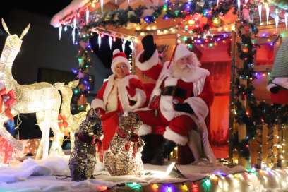 Santa Claus Is Coming To Tecumseh Friday